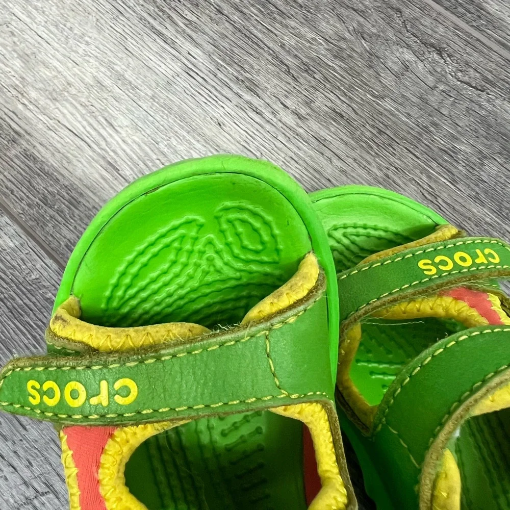 Crocs Baby Green Sandals‎